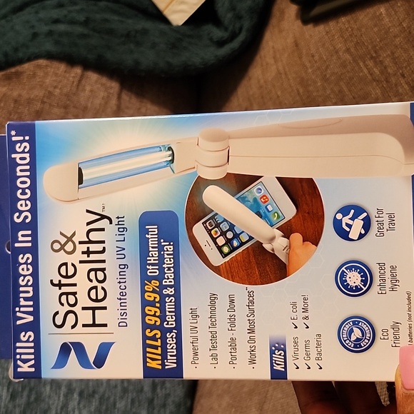 Safe & Healthy Disinfecting UV Light New - Picture 8 of 12